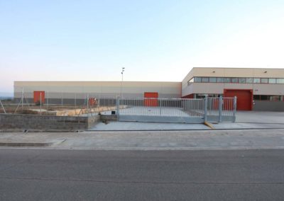 Construcción nave industrial de la Diputación de Lleida en La Caparrella, Lleida
