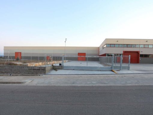 Construcción nave industrial de la Diputación de Lleida en La Caparrella, Lleida