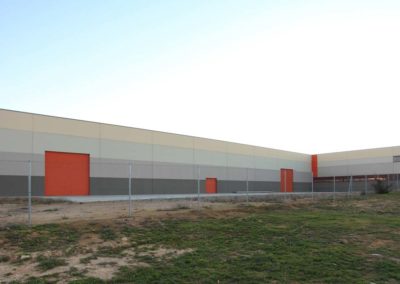 Construcció nau industrial de la Diputació de Lleida a La Caparrella, Lleida