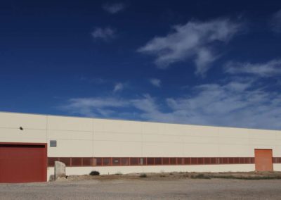Construcció nau industrial de la Diputació de Lleida a La Caparrella, Lleida