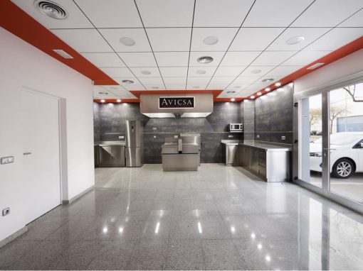 Construcción cocina AVICSA Sabors Selectes, Lleida