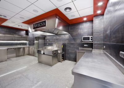 Construcció cuina AVICSA Sabors Selectes, Lleida